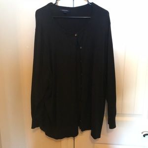 Women’s plus size button up cardigan